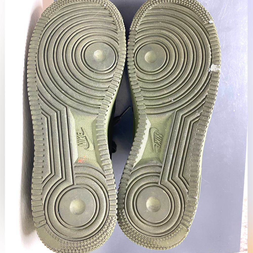 Nike Air Force 1 '07 LV8 Utility Olive Canvas - Picture 9 of 10